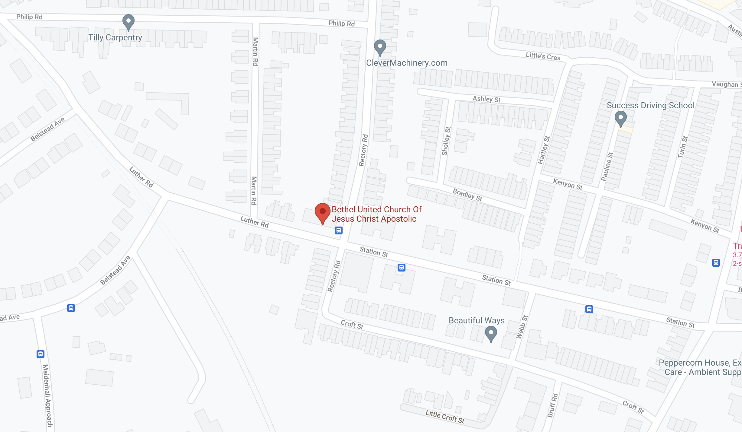 Bethel United Church Of Jesus Christ Apostolic - Google Maps 2021-08-10 12-40-24